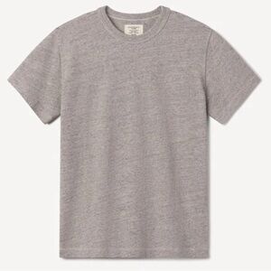 Buck Mason FIELD-SPEC COTTON HEAVY TEE XL grey NWT 100% cotton